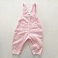 OshKosh Light Pink Hickory Stripe Overalls