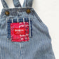 OshKosh Bandana Striped Overalls - Yellow Clover Vintage Kids Clothes