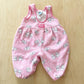 Vintage OshKosh Bunny Sweatshirt Romper - Yellow Clover Vintage Kids Clothes