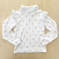 Vintage OshKosh Floral Print Turtleneck Layer Top