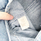 OshKosh Light Wash Denim Shortalls - Yellow Clover Vintage Kids Clothes