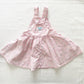 OshKosh Light Pink Floral Print Skirtall - Yellow Clover Vintage Kids Clothes