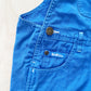 OshKosh Sky Blue Baggy Shortalls - Yellow Clover Vintage Kids Clothes