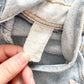 OshKosh Light Wash Denim Shortalls - Yellow Clover Vintage Kids Clothes