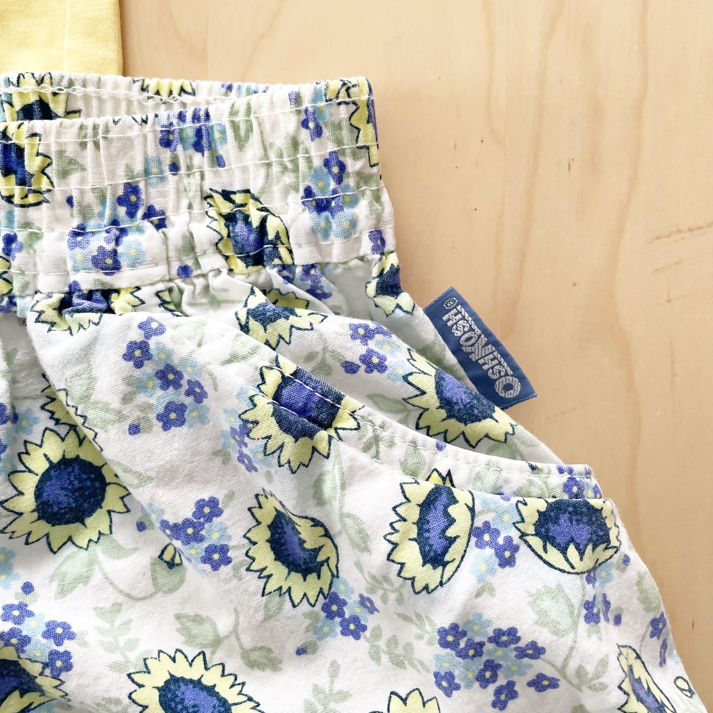 OshKosh Sunflower Set - Yellow Clover Vintage Kids Clothes