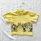 OshKosh City Kids Graphic Tee - Yellow Clover Vintage Kids Clothes