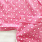 Pink Polka Dot Boat Neck Top Set • 2T - Yellow Clover Vintage Kids Clothes