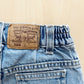 Levi’s 556 Cinched Waist Orange Tab Jeans - Yellow Clover Vintage Kids Clothes