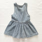 OshKosh Acid Wash Hickory Stripe Dress - Yellow Clover Vintage Kids Clothes