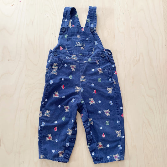 Vintage Baby B’gosh Kangaroo Soccer Overalls