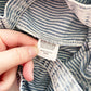 OshKosh Acid Wash Hickory Stripe Shortalls - Yellow Clover Vintage Kids Clothes