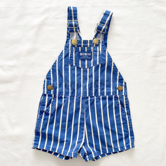 OshKosh Royal Blue Stripe Shortalls