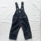 Vintage OshKosh Black Cord Classic Cut Overalls
