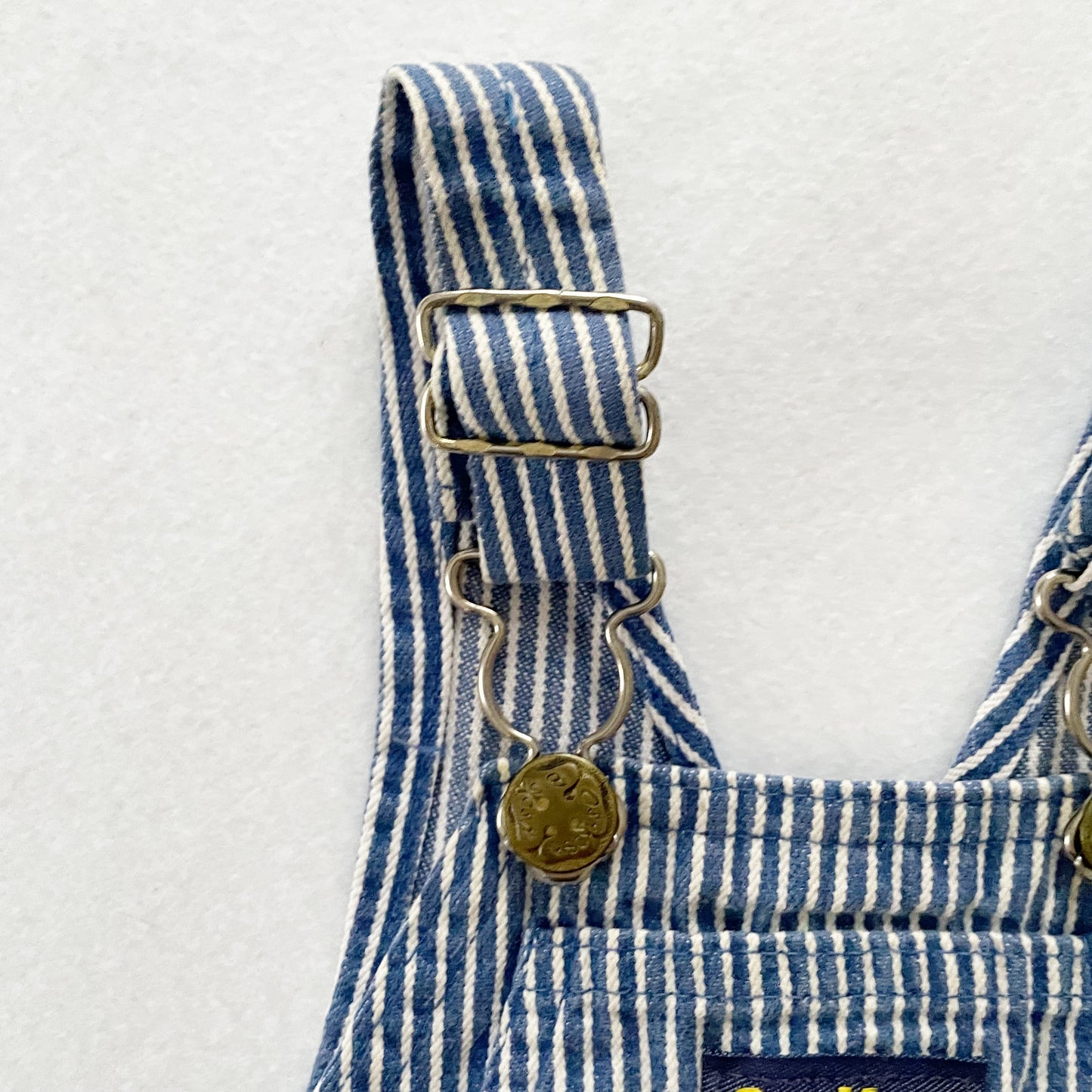 OshKosh Blue Hickory Stripe Overalls