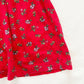 OshKosh Red Floral Print Jersey - Yellow Clover Vintage Kids Clothes