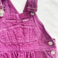 OshKosh Plum Purple Cord Overalls - Yellow Clover Vintage Kids Clothes