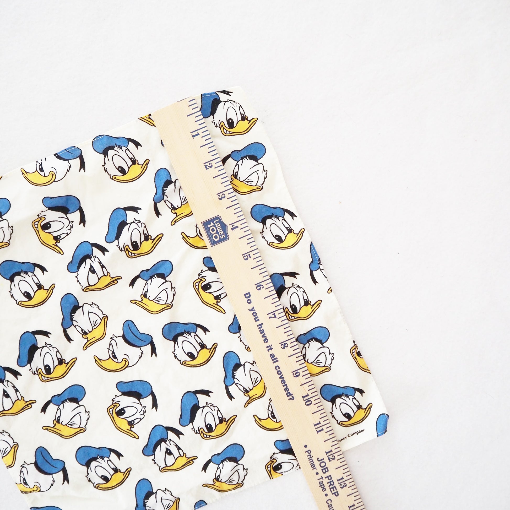 Donald Duck Handkerchief - Yellow Clover Vintage Kids Clothes