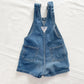 OshKosh Classic Cut Denim Shortalls - Yellow Clover Vintage Kids Clothes