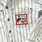 OshKosh Work Wear Striped Button Down - Yellow Clover Vintage Kids Clothes
