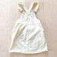 Vintage OshKosh Yellow Subtle Floral Skirtall - Yellow Clover Vintage Kids Clothes