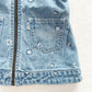 Levi’s Flower Print Denim Dress • 2T - Yellow Clover Vintage Kids Clothes