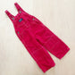 Vintage Lands’ End Red Cord Toddler Overalls