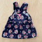 OshKosh Floral Bouquet Bow Front Cord Dress