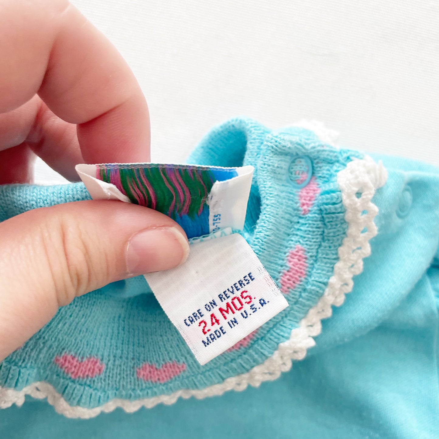 OshKosh Blue Hearts Layer Top