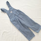 OshKosh Blue Hickory Stripe Overalls - Yellow Clover Vintage Kids Clothes
