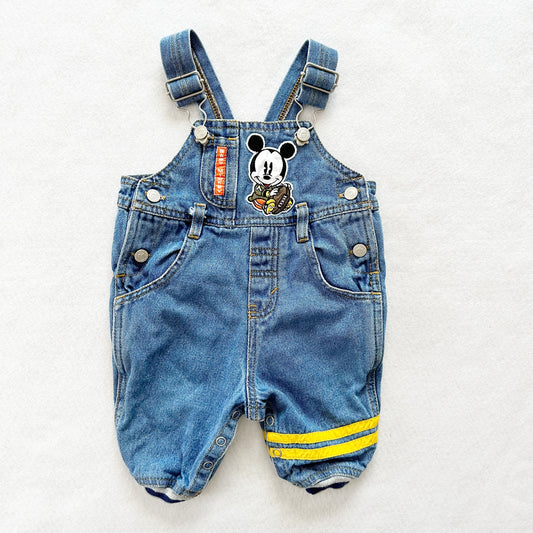 Baby Mickey Football Overalls
