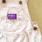 OshKosh Floral Medallion Print Sample Shortalls - Yellow Clover Vintage Kids Clothes