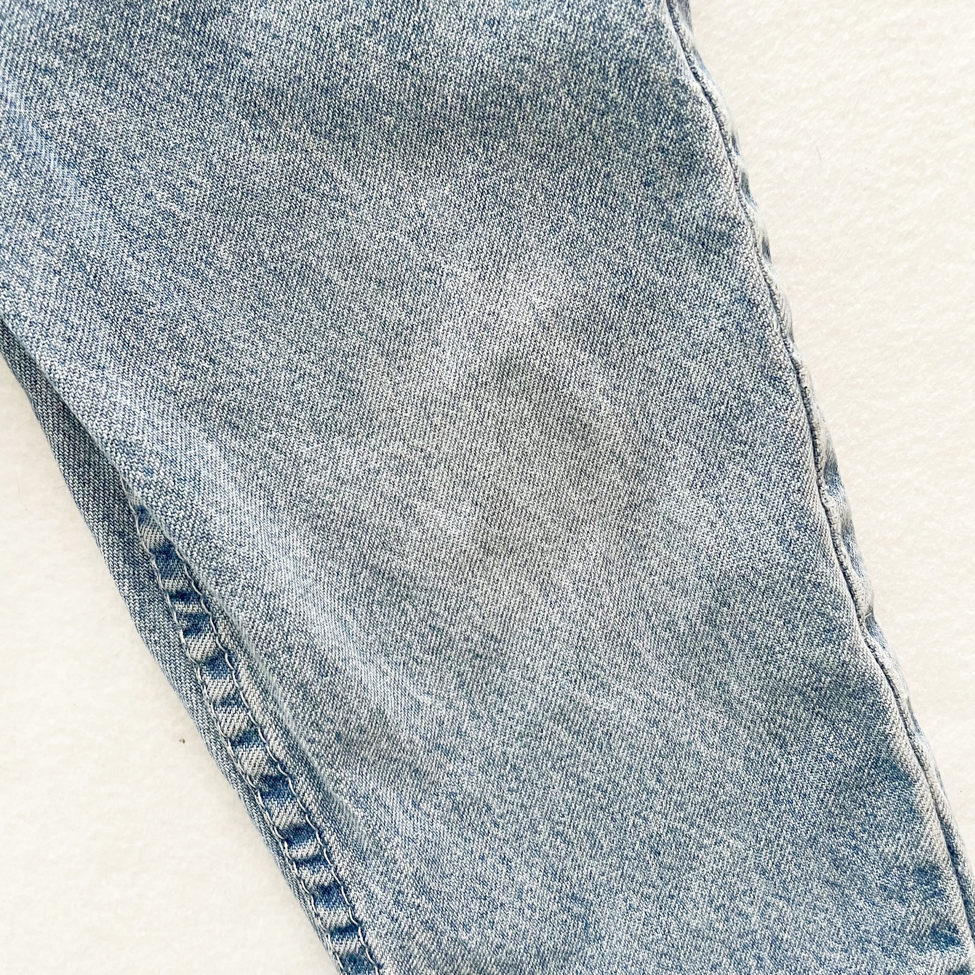 OshKosh Medium Light Wash Jeans - Yellow Clover Vintage Kids Clothes