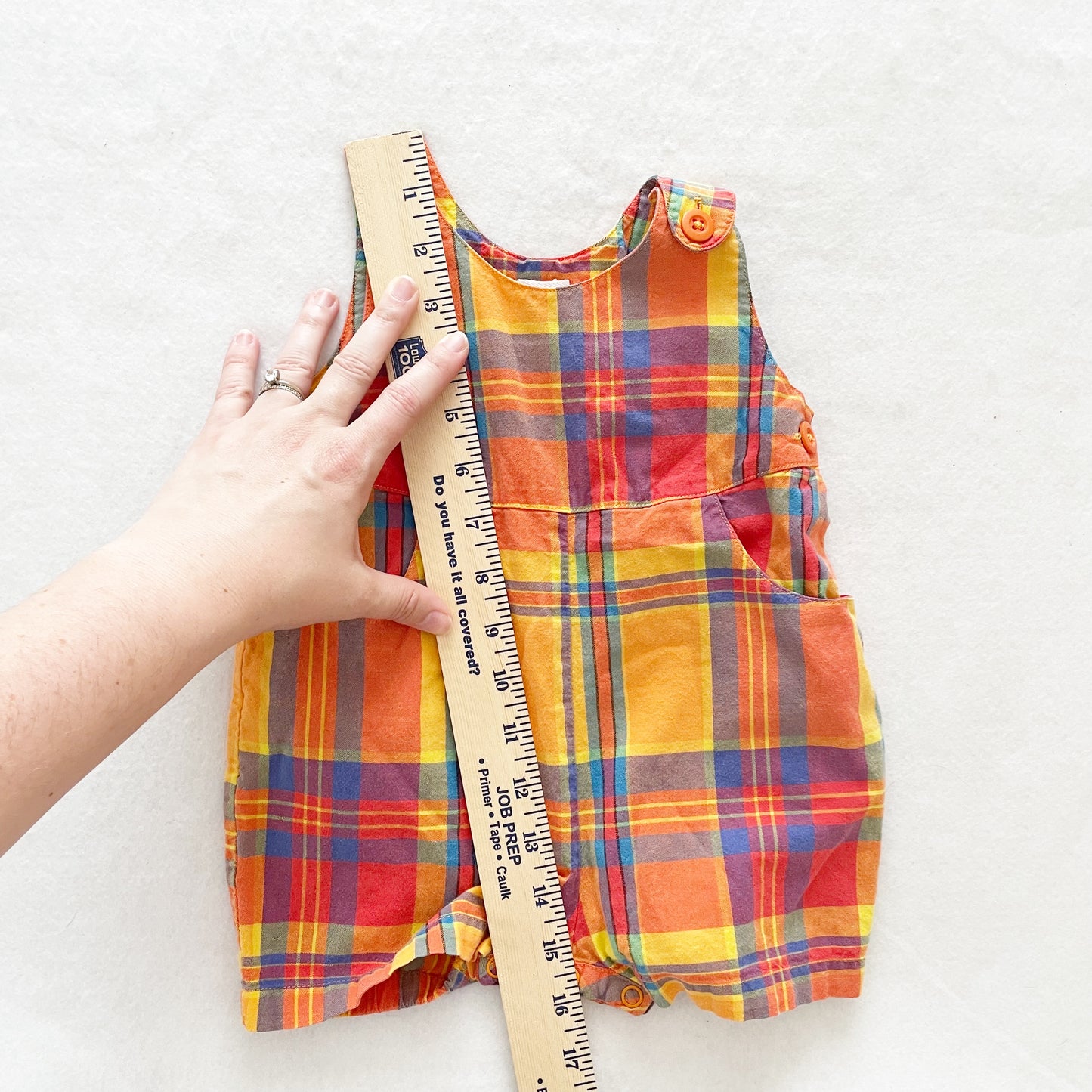 Gap Plaid Romper