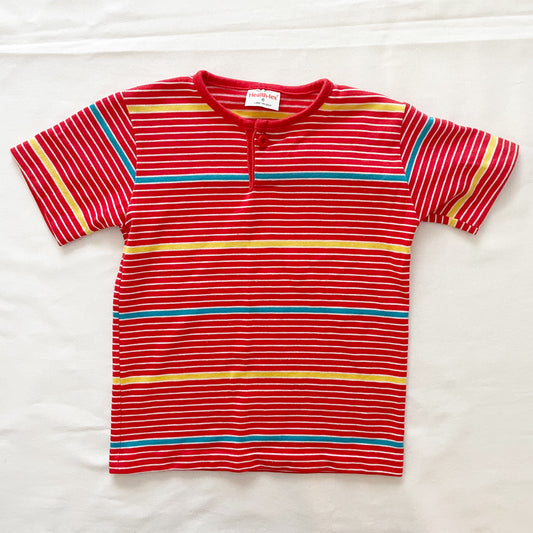 Healthtex Striped Henley Shirt - Yellow Clover Vintage Kids Clothes