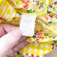 Vintage Butterfly Floral Vest Set - Yellow Clover Vintage Kids Clothes
