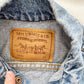 Levi’s Medium Wash Orange Tab Jacket • 2T