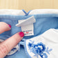 OshKosh Light Blue Embroidered Collar Layer Top - Yellow Clover Vintage Kids Clothes