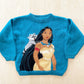Vintage Handknit Pocahontas Kids Sweater
