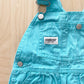 OshKosh Turquoise Classic Shortalls