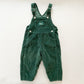 Baby B’gosh Forest Green Cord Overalls - Yellow Clover Vintage Kids Clothes
