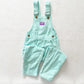 OshKosh Mint Blue Cord Overalls - Yellow Clover Vintage Kids Clothes