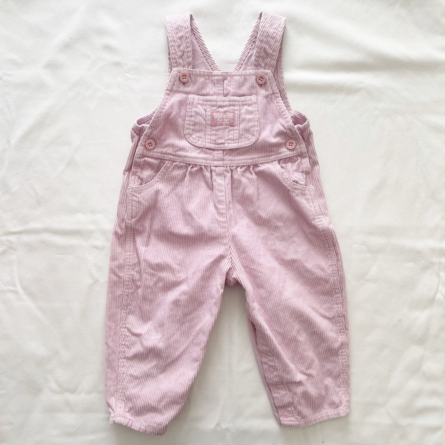 OshKosh Chunky Cord Lavender Overalls