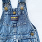 OshKosh Classic Denim Overalls - Yellow Clover Vintage Kids Clothes