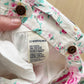 OshKosh Rose Floral Eyelet Trim Skirtall - Yellow Clover Vintage Kids Clothes