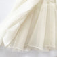 Sheer Lace Appliqué Dress