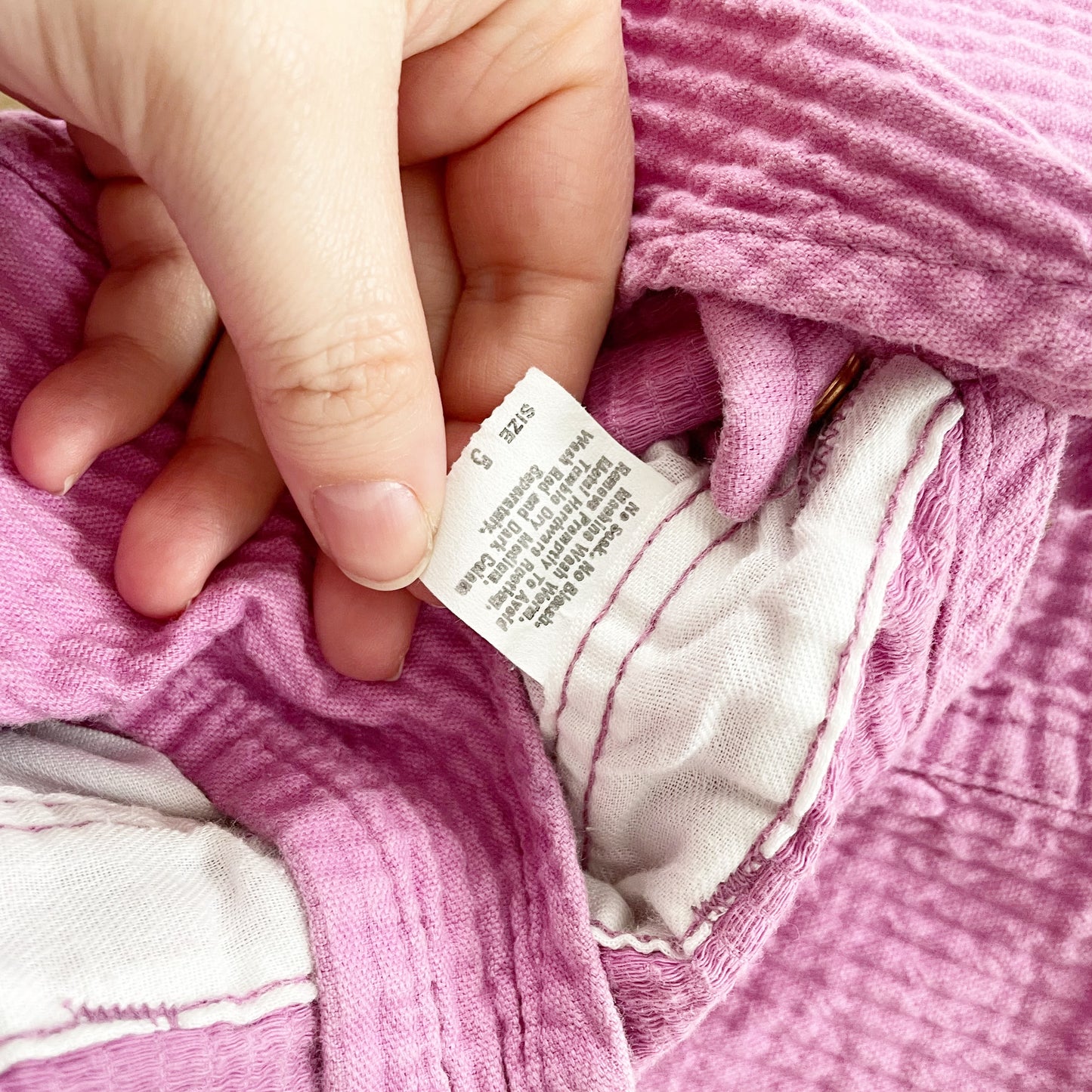 OshKosh Purple Textured Skirtall - Yellow Clover Vintage Kids Clothes