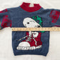 Hot Cashews Snoopy Sneaker Sweater • 5T (?) - Yellow Clover Vintage Kids Clothes