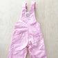 Vintage OshKosh Dainty Floral Overalls - Yellow Clover Vintage Kids Clothes