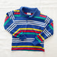 Vintage Healthtex Striped Kids Long Sleeve Polo