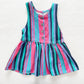 OshKosh Striped Denim Dress - Yellow Clover Vintage Kids Clothes